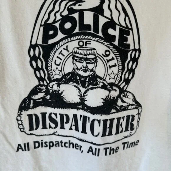 Police Dispatcher Graphic T-Shirt 8537 - Picture 7 of 9
